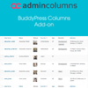 Admin Columns Pro BuddyPress Addon