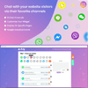 Chaty – WhatsApp, Facebook Messenger, Telegram, Email, SMS, Viber, Chat & Call button