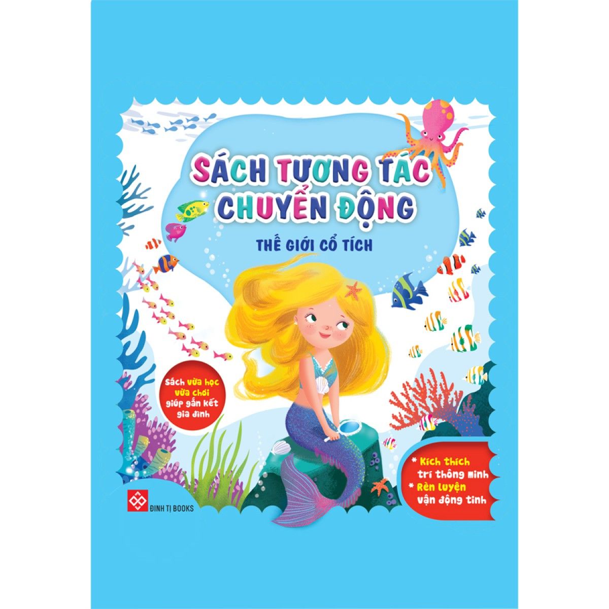  Hộp 1 (3 Tập)-  Sách Tương Tác Chuyển Động - Thế Giới Cổ Tích 