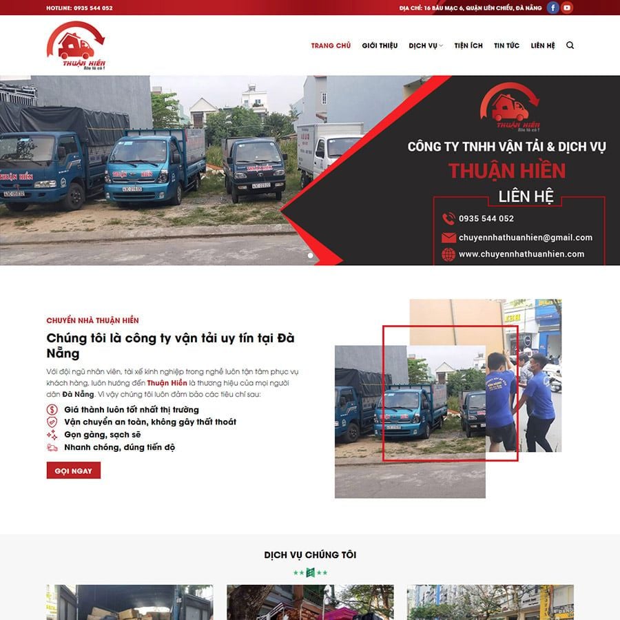  Theme Wordpress Dịch Vụ Chuyển Nhà 
