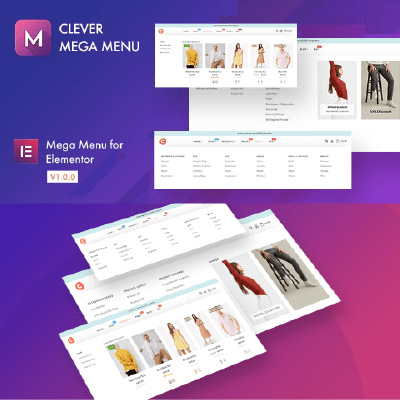  Clever Mega Menu for Elementor 