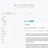 Clientside – WordPress Admin Theme