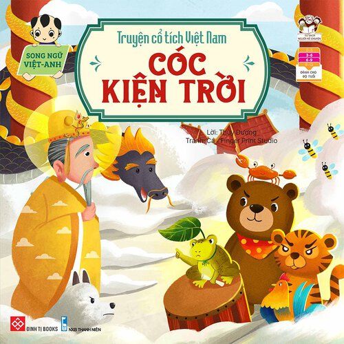  Truyện Cổ Tích Việt Nam (Song Ngữ Việt - Anh) - Cóc Kiện Trời 