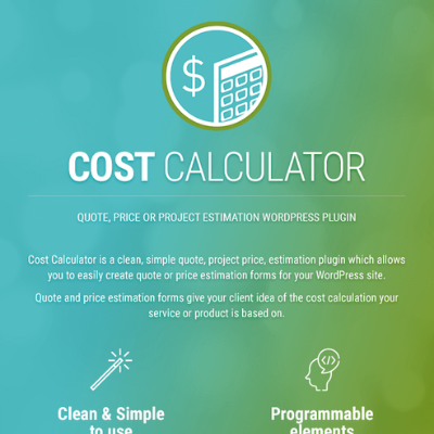  Cost Calculator WordPress Plugin 
