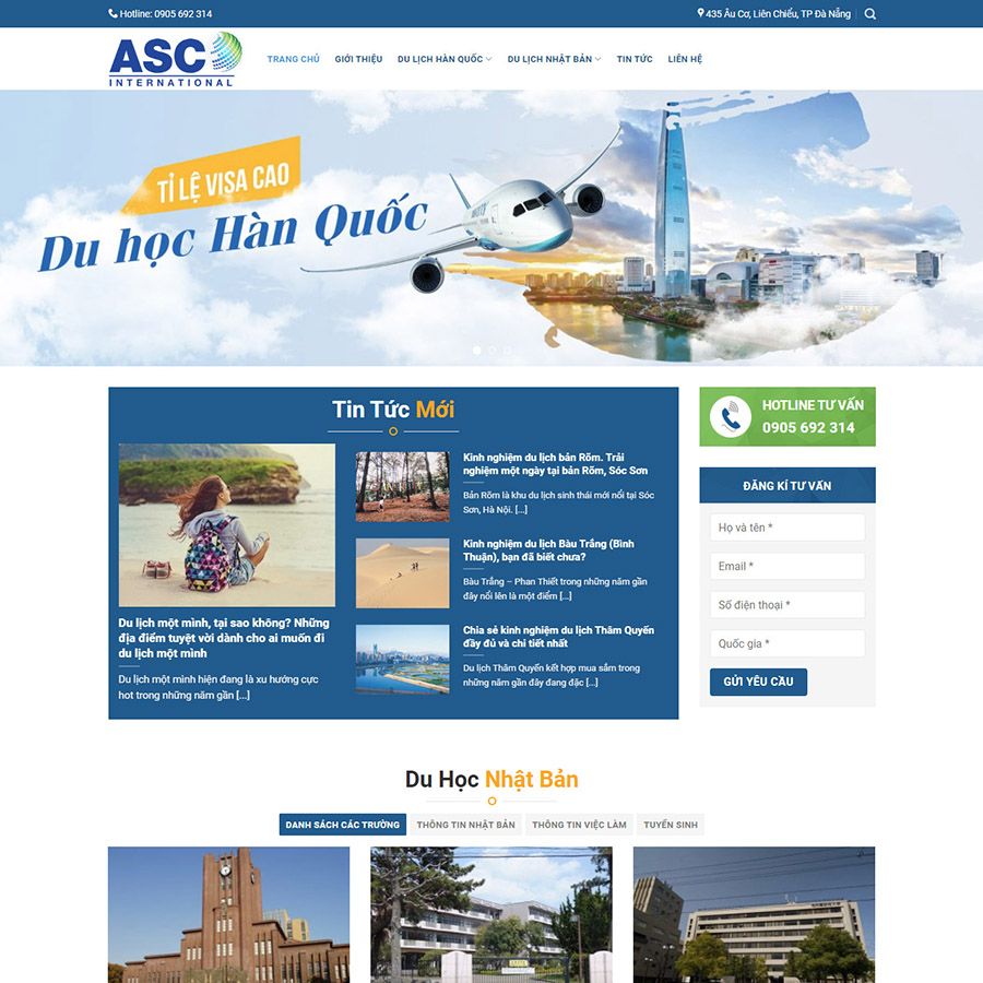  Theme Wordpress Flatsome Du Học 