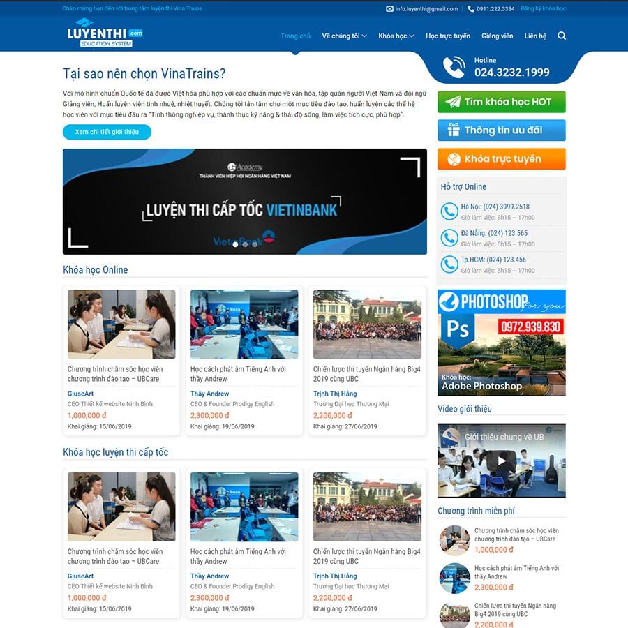  Theme Wordress Giáo Dục 04 – Mẫu Theme Wordpress Đẹp Cho Giáo Dục 