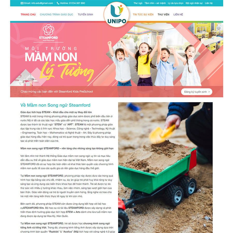 Theme Wordpress Trung Tâm Anh Văn 