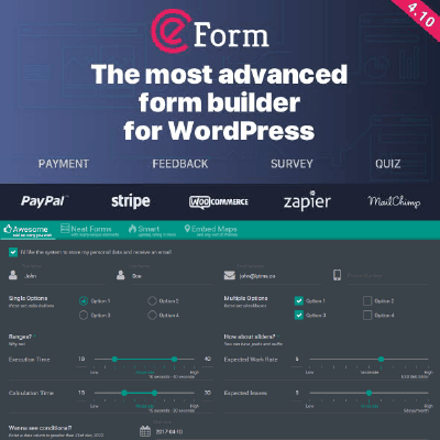  eForm – WordPress Form Builder 