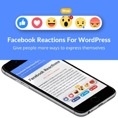  Facebook Reactions For WordPress 