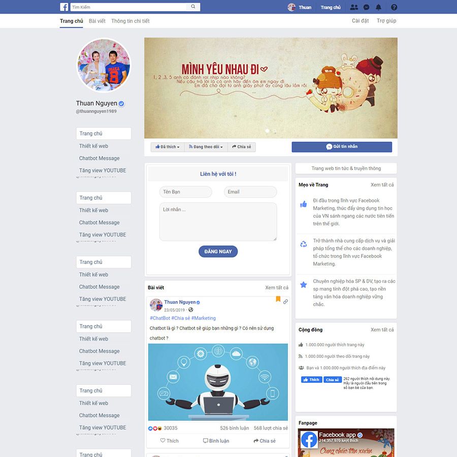  Theme Wordpress Facebook 