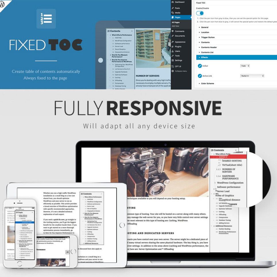  Cách Tạo Mục Lục Trong Wordpress Tự Động - Plugin Fixed Toc 
