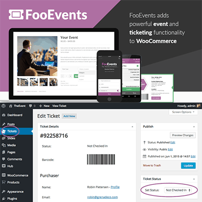  FooEvents for WooCommerce + Addon 