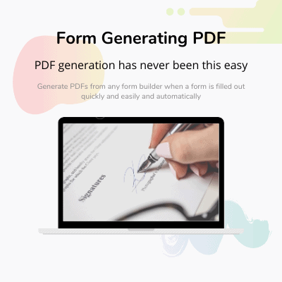  Form Generating PDF – WordPress plugin 