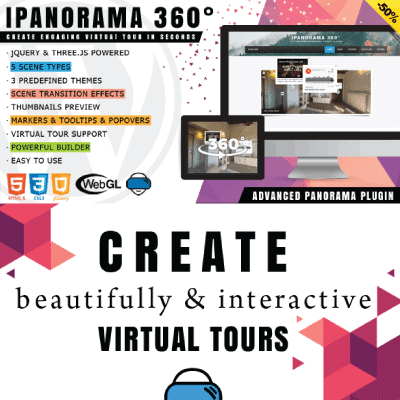  iPanorama 360° – Virtual Tour Builder for WordPress 