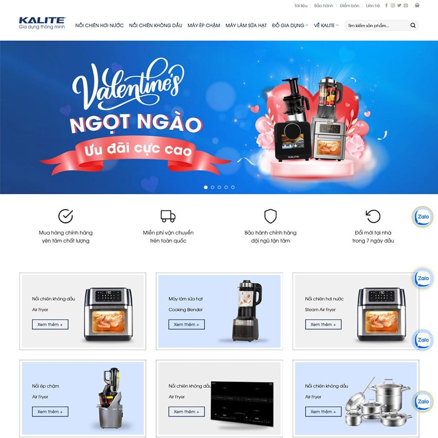  Theme Wordpress Bán Nồi Chiên Không Dầu 