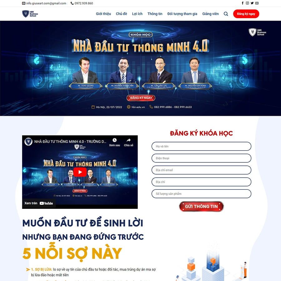  Theme Wordpress Bán Khóa Học 04 