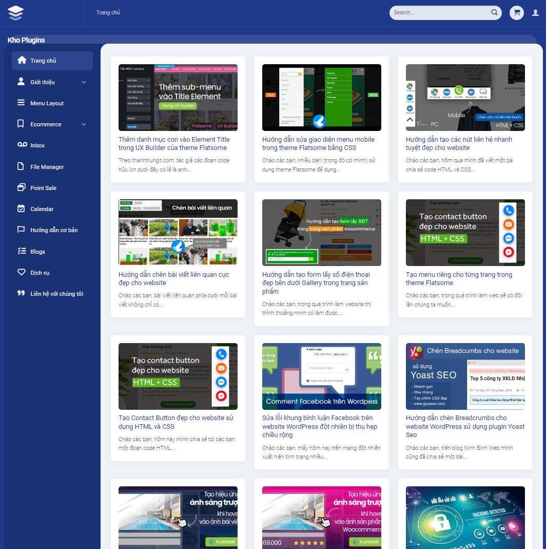  Theme Wordpress Bán Plugin, Theme 