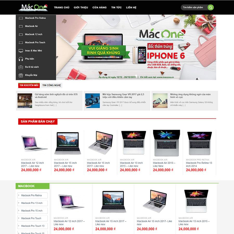  Theme Wordpress Bán Máy Tính – Laptop 