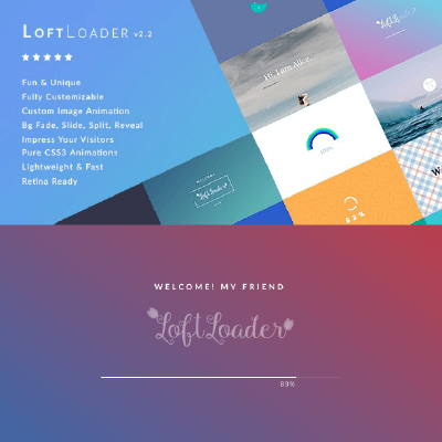  LoftLoader Pro – Preloader Plugin for WordPress 