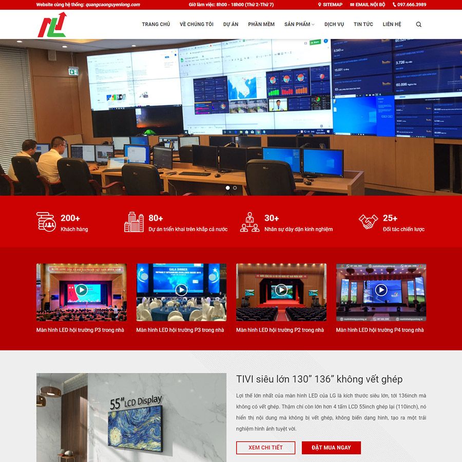  Theme Wordpress Bán Màn Hình Led 