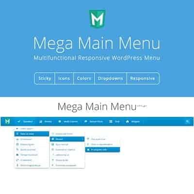  Mega Main Menu – WordPress Menu Plugin 