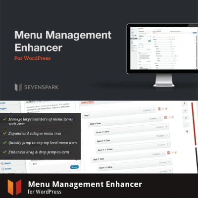  Menu Management Enhancer for WordPress 