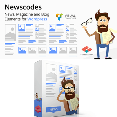  Newscodes – News, Magazine and Blog Elements for WordPress 