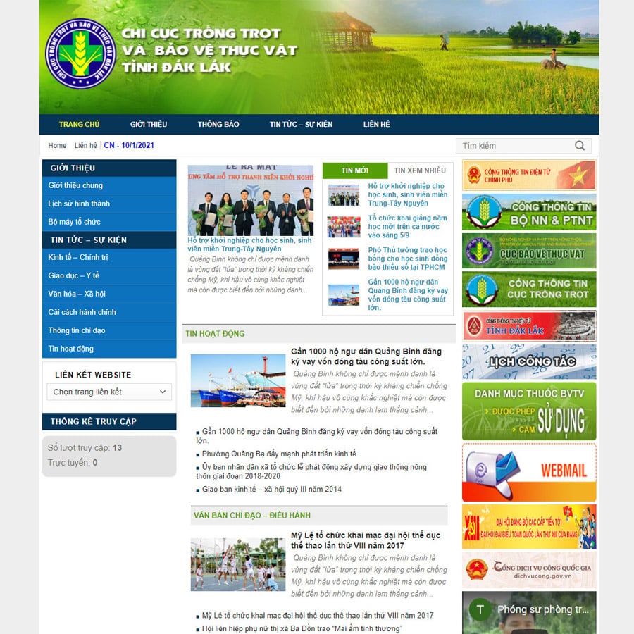  Theme Wordpress Nhà Nước 03 