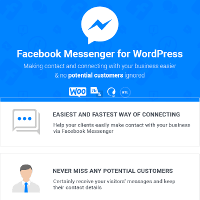  NinjaTeam Facebook Messenger for WordPress (Live Chat version) 