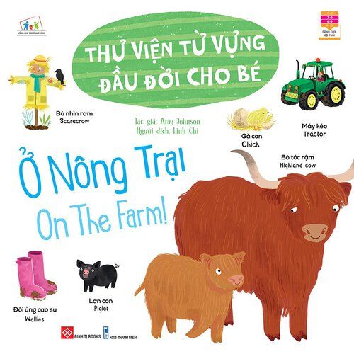  Thư Viện Từ Vựng Đầu Đời Cho Bé - Ở Nông Trại - On The Farm! 