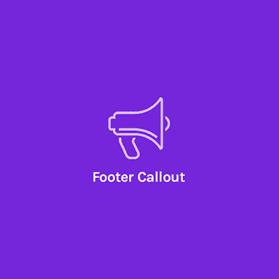  OceanWP – Footer Callout 