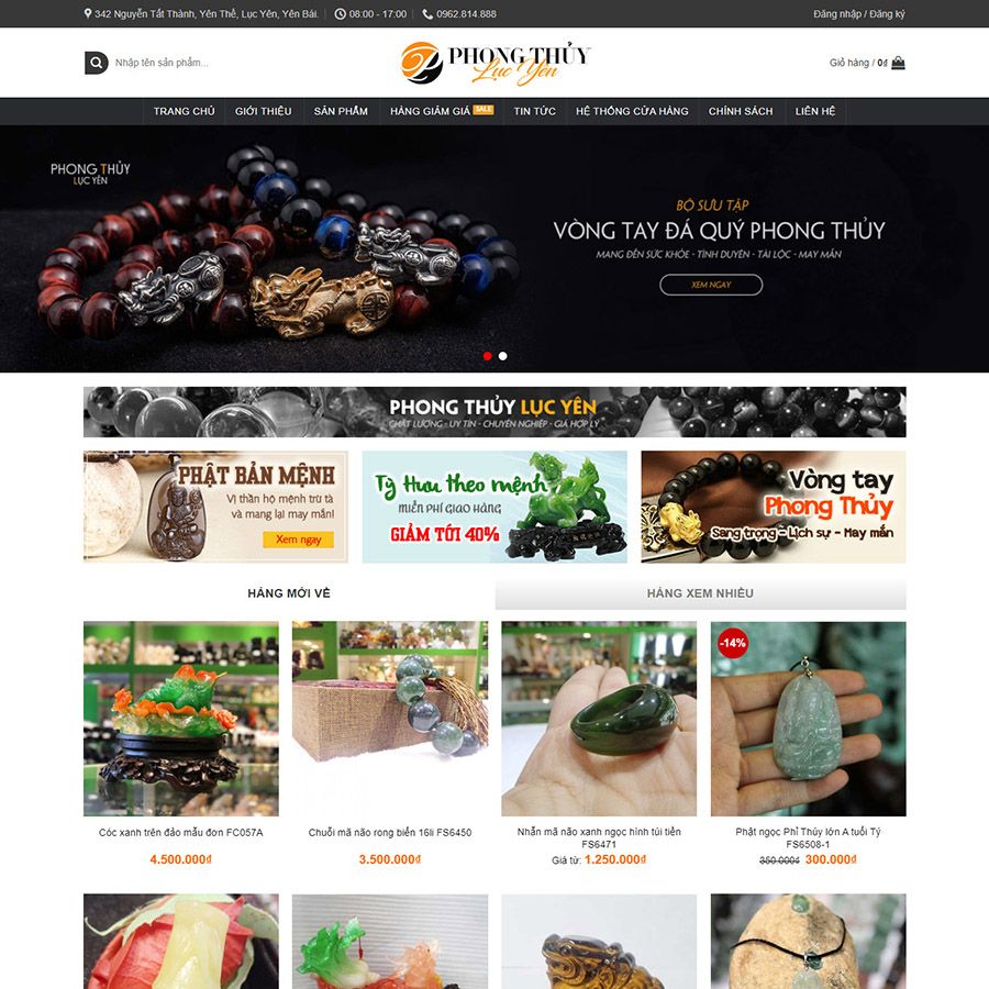  Theme Wordpress Flatsome Phong Thủy 01 