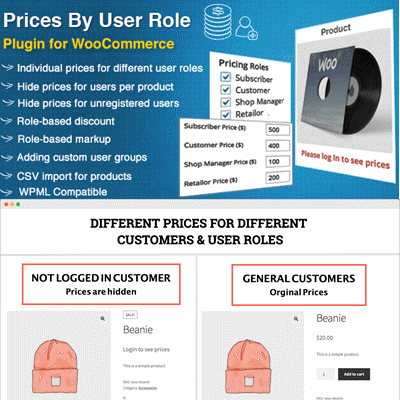  Prices By User Role for WooCommerce 