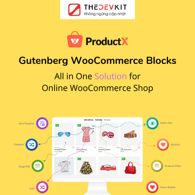  ProductX Gutenberg WooCommerce Blocks 