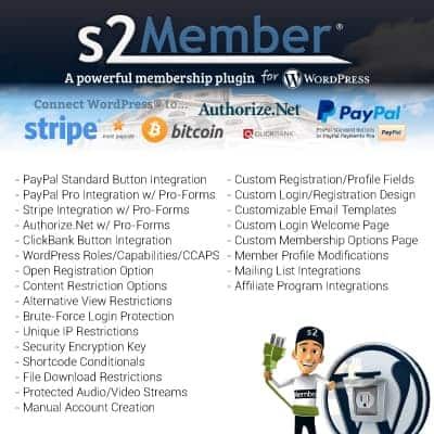  s2Member Pro – Secure WordPress Content 