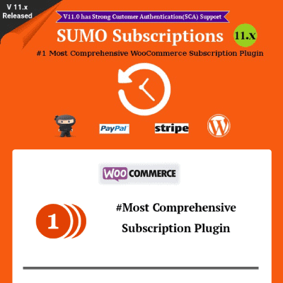  SUMO Subscriptions – WooCommerce Subscription System 