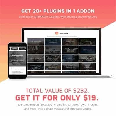  Super Bundle for WPBakery Page Builder (tên cũ: Visual Composer) 