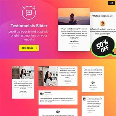  Testimonials Slider – WordPress Testimonials Plugin 