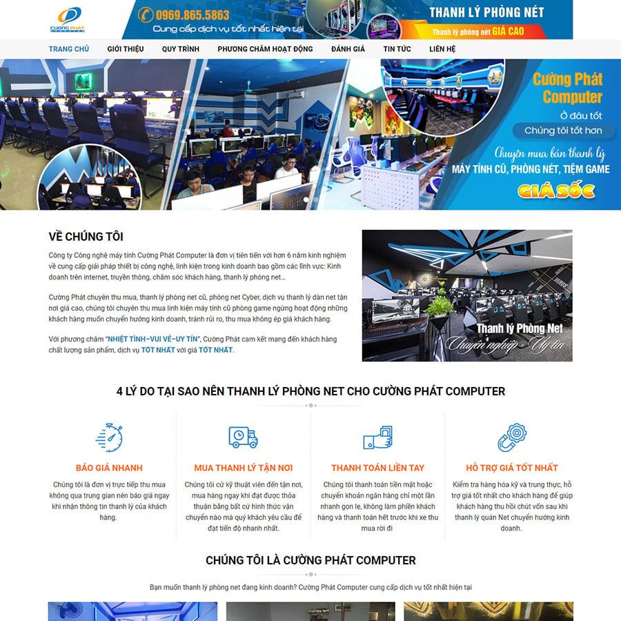  Theme Wordpress Dịch Vụ Thanh Lý 