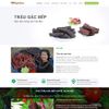 Theme Wordpress Landing Page Bán Thịt Trâu