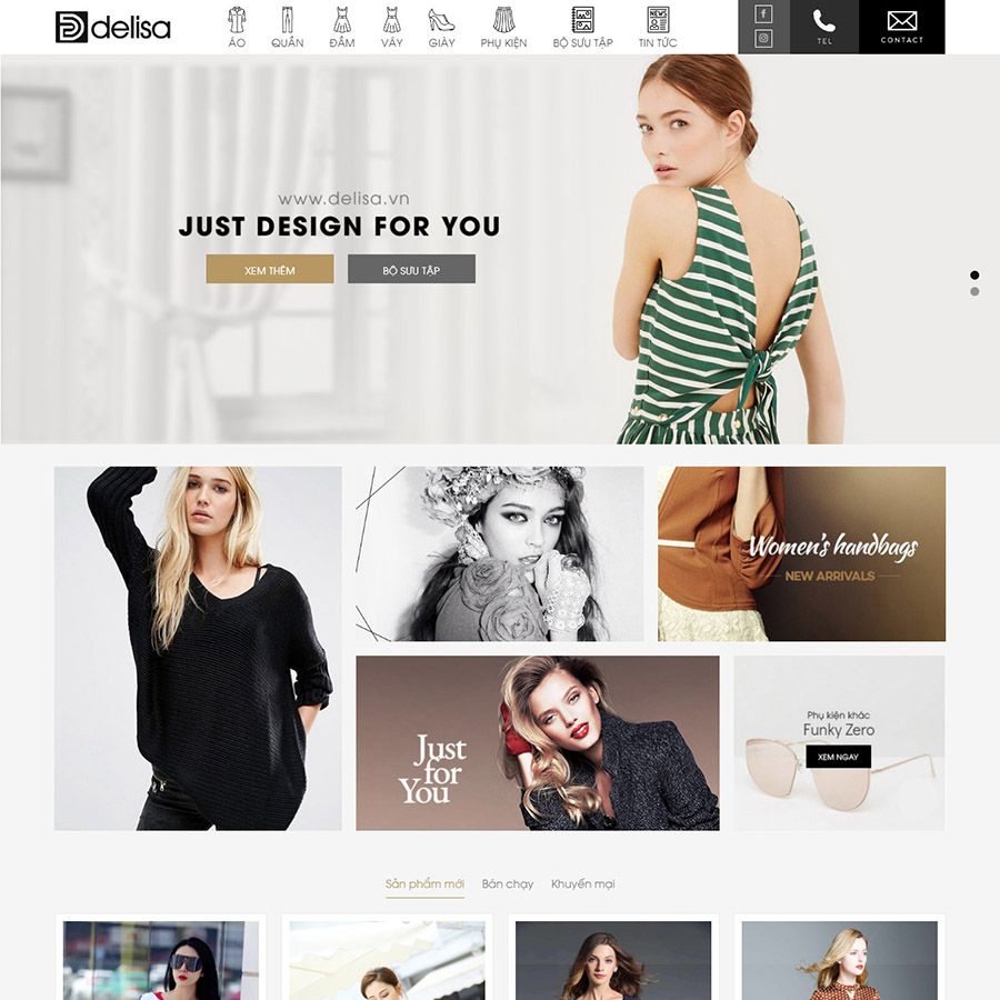  Theme Wordpress Thời Trang 01 