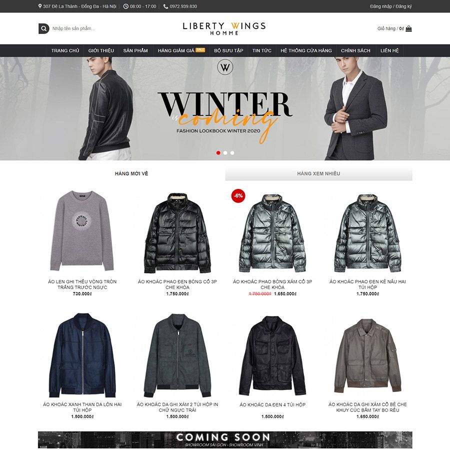  Theme Wordpress Flatsome Thời Trang 03 