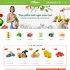 Theme Wordpress Thực Phẩm Sạch 01