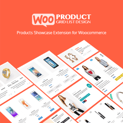  WOO Product Grid/List Design- Responsive Products Showcase Extension for WooCommerce 
