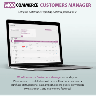  WooCommerce Customers Manager 