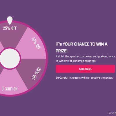  Spin Wheel For WooCommerce 