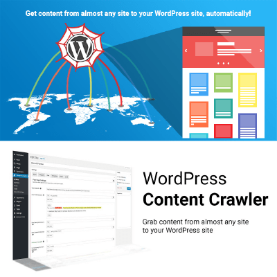  WP Content Crawler – Get content from almost any site, automatically! 