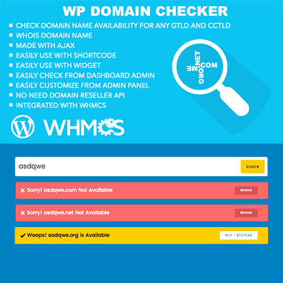  WP Domain Checker 