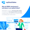 wpDataTables Premium – Tables and Charts Manager for WordPress