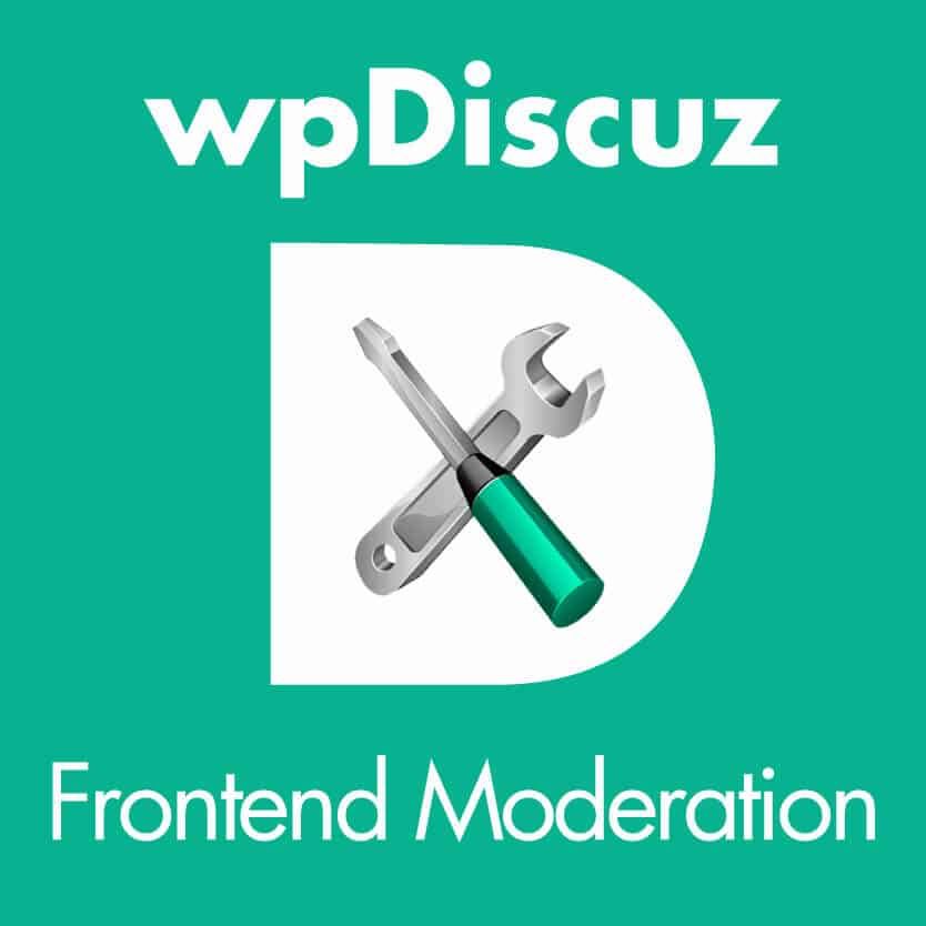  wpDiscuz – Frontend Moderation 